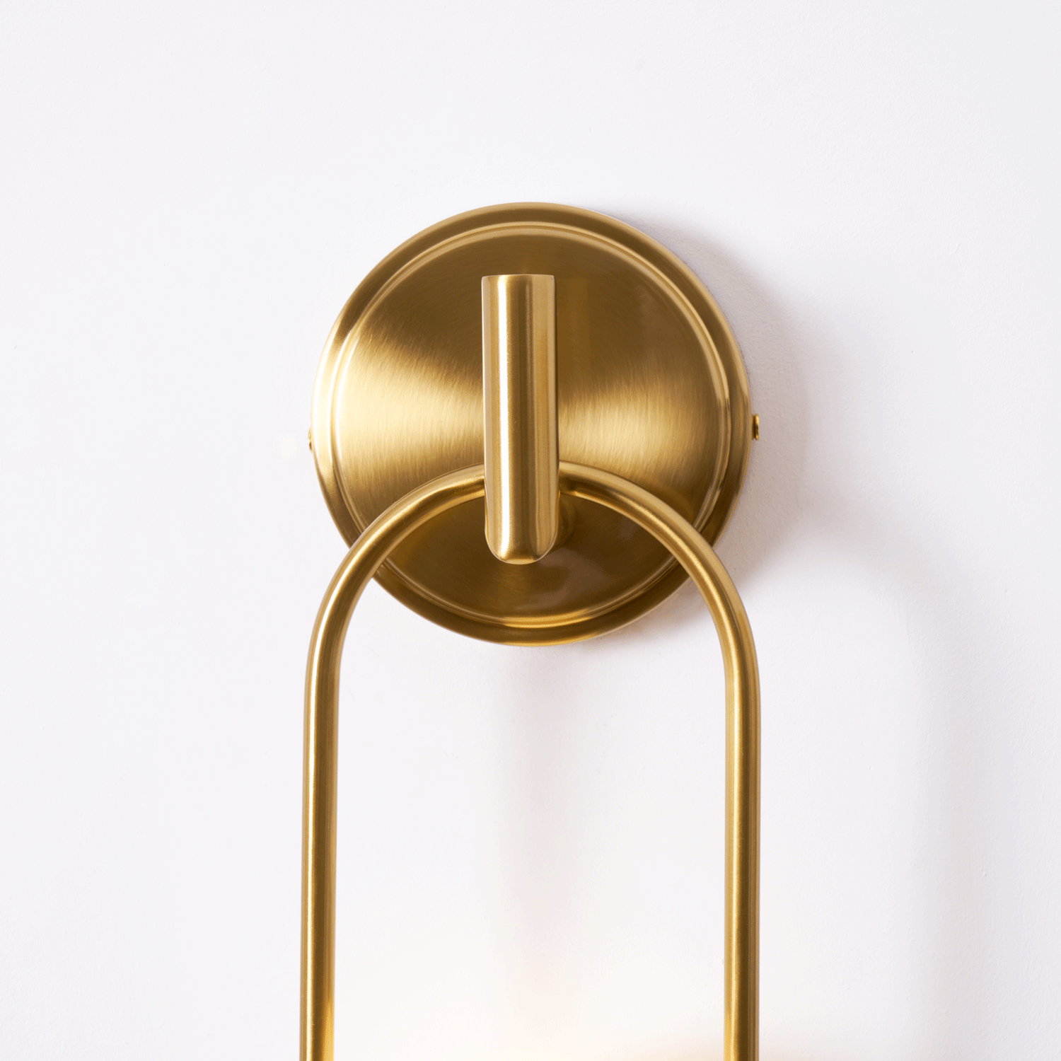 Cumirisra Modern Minimalist Brass Glass Wall Light