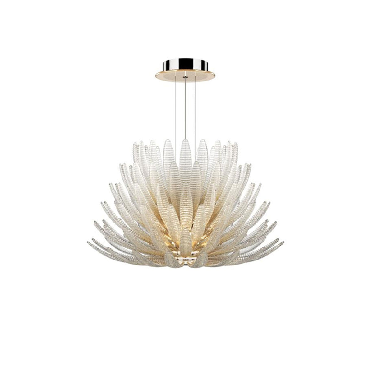 Valerio Aurelia Glass Petal Chandelier