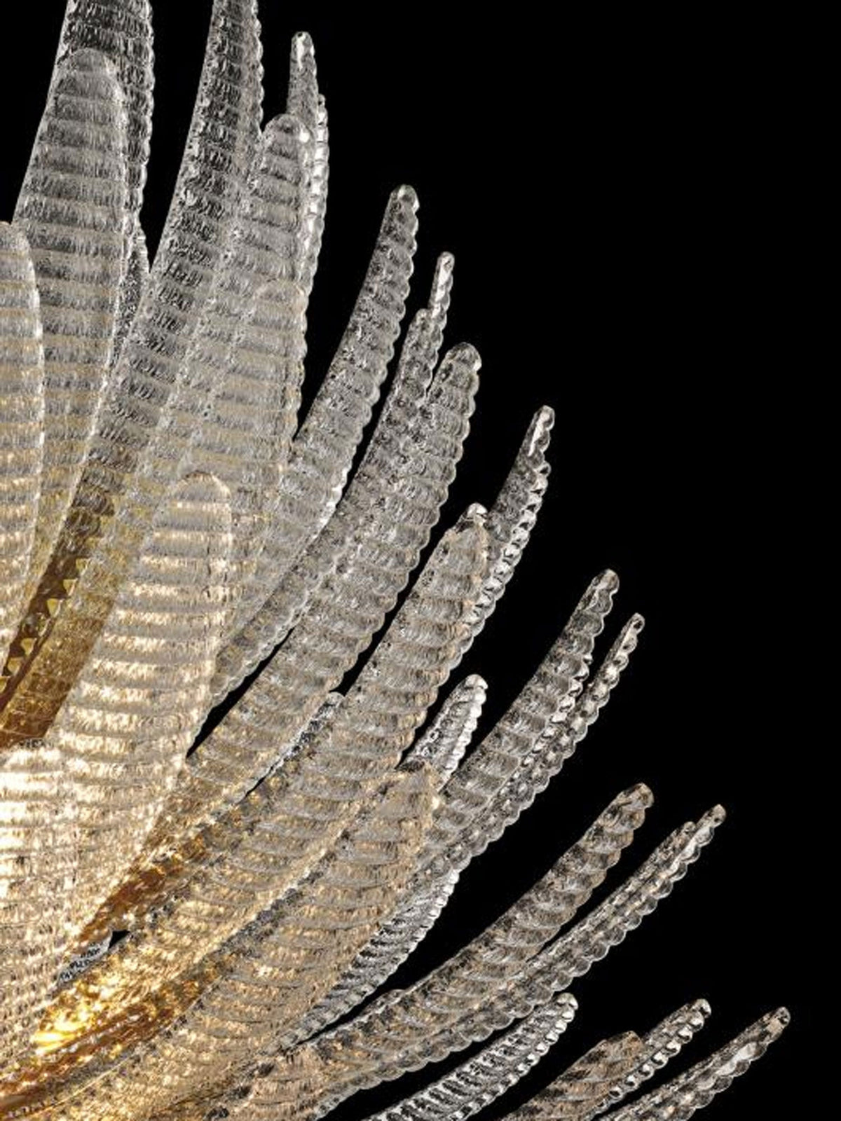 Valerio Aurelia Glass Petal Chandelier
