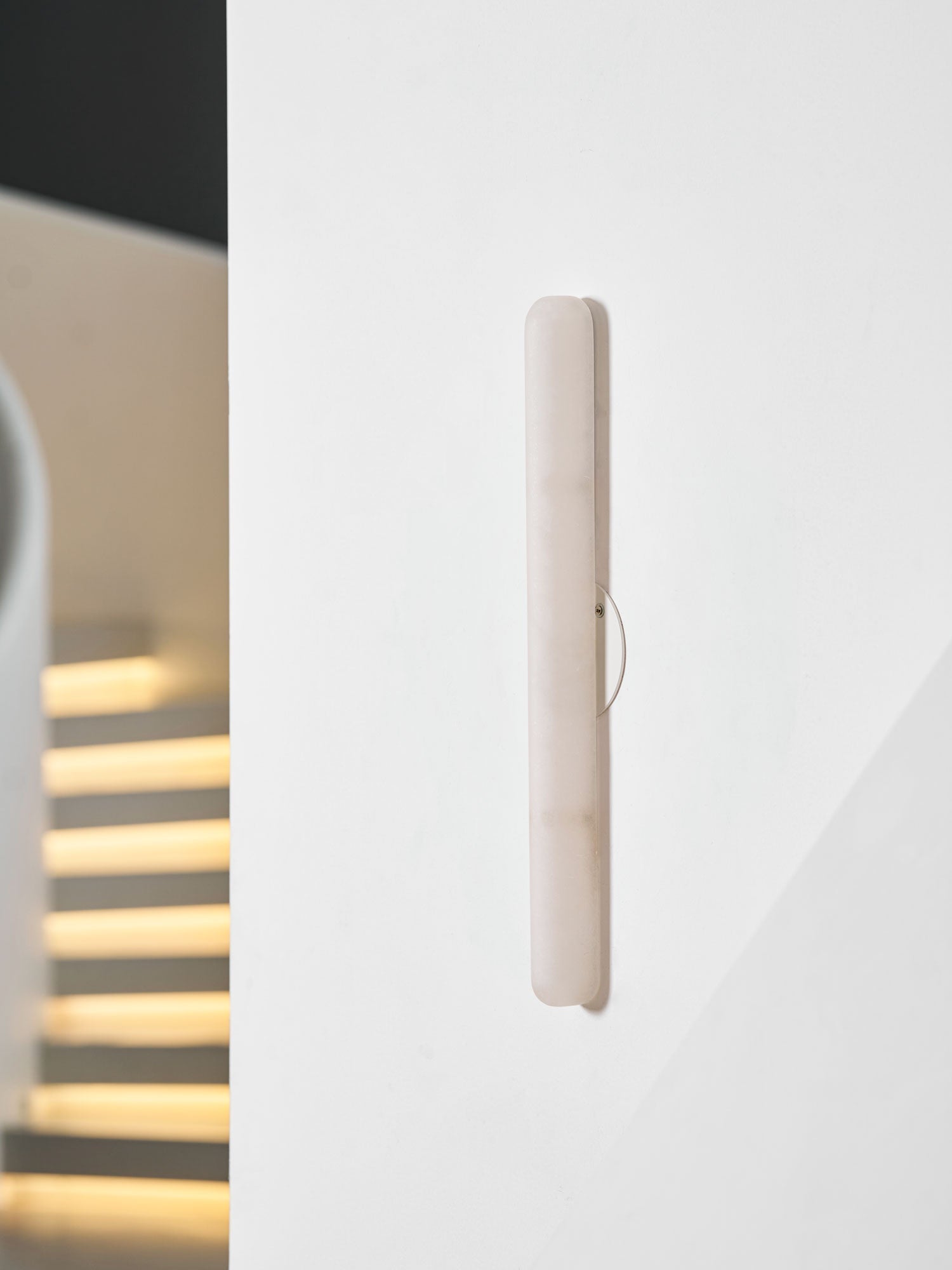 Alderstone Slim Alabaster Linear Indoor Wall Light