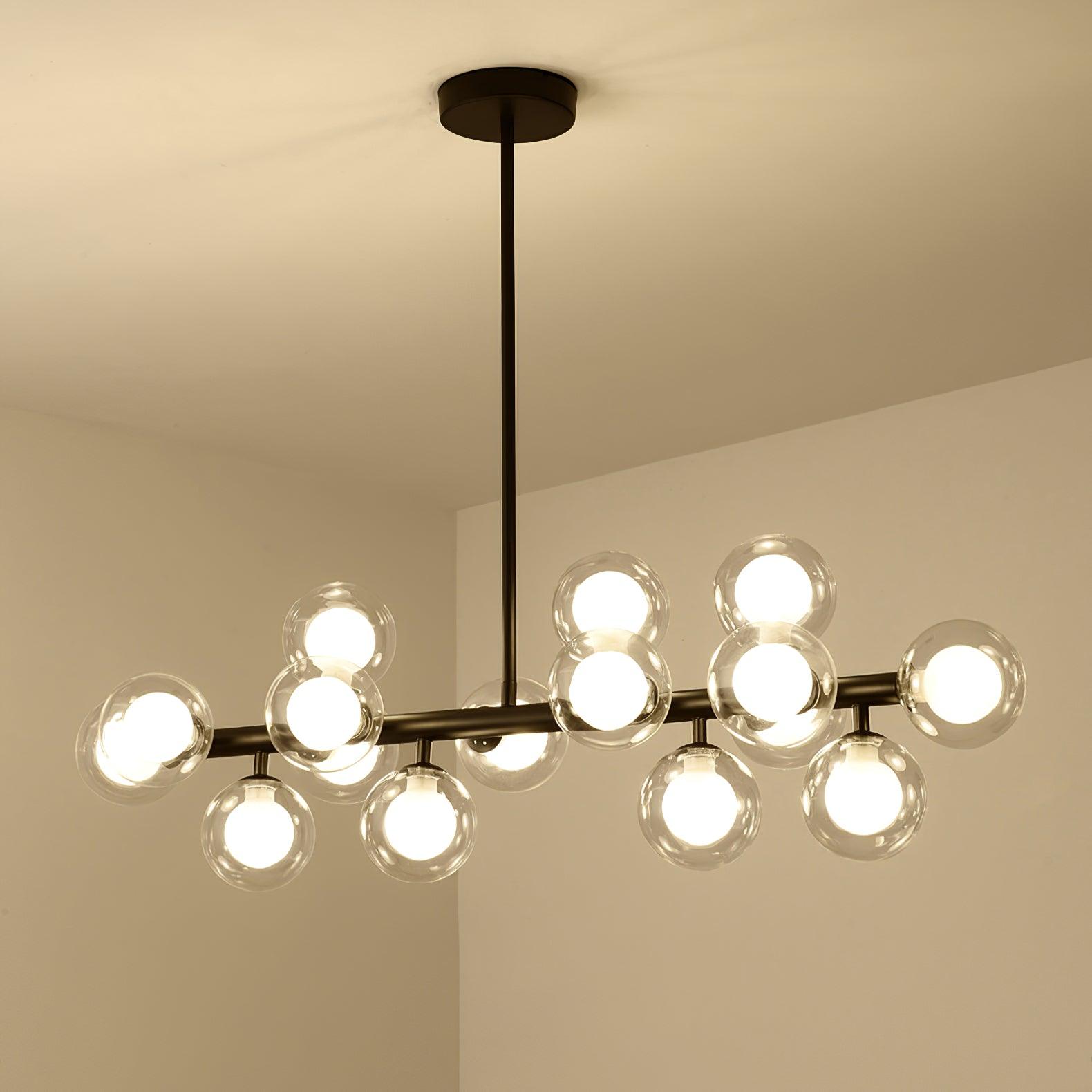 Eiranelle Chandelier Glass and Minimalist