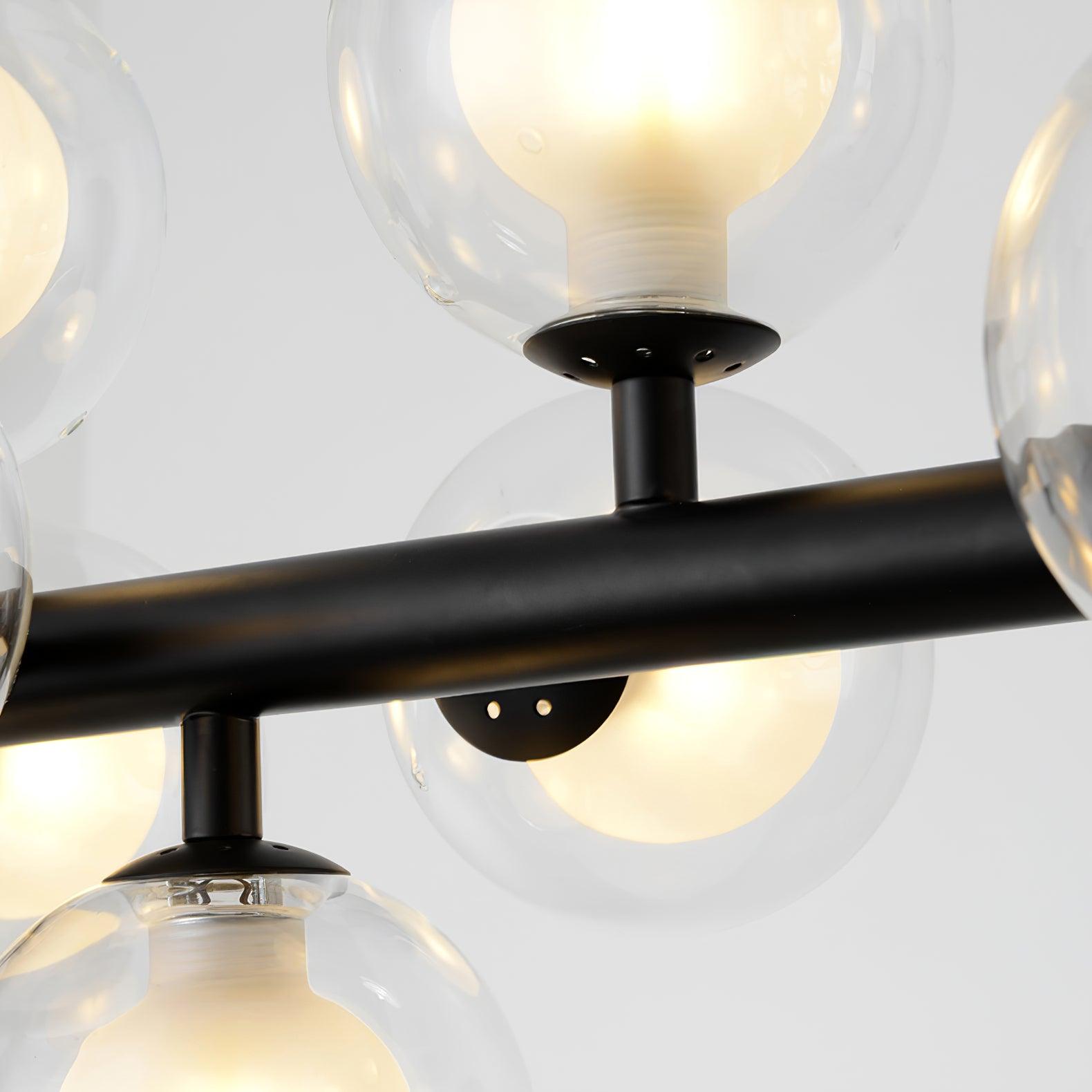 Eiranelle Chandelier Glass and Minimalist