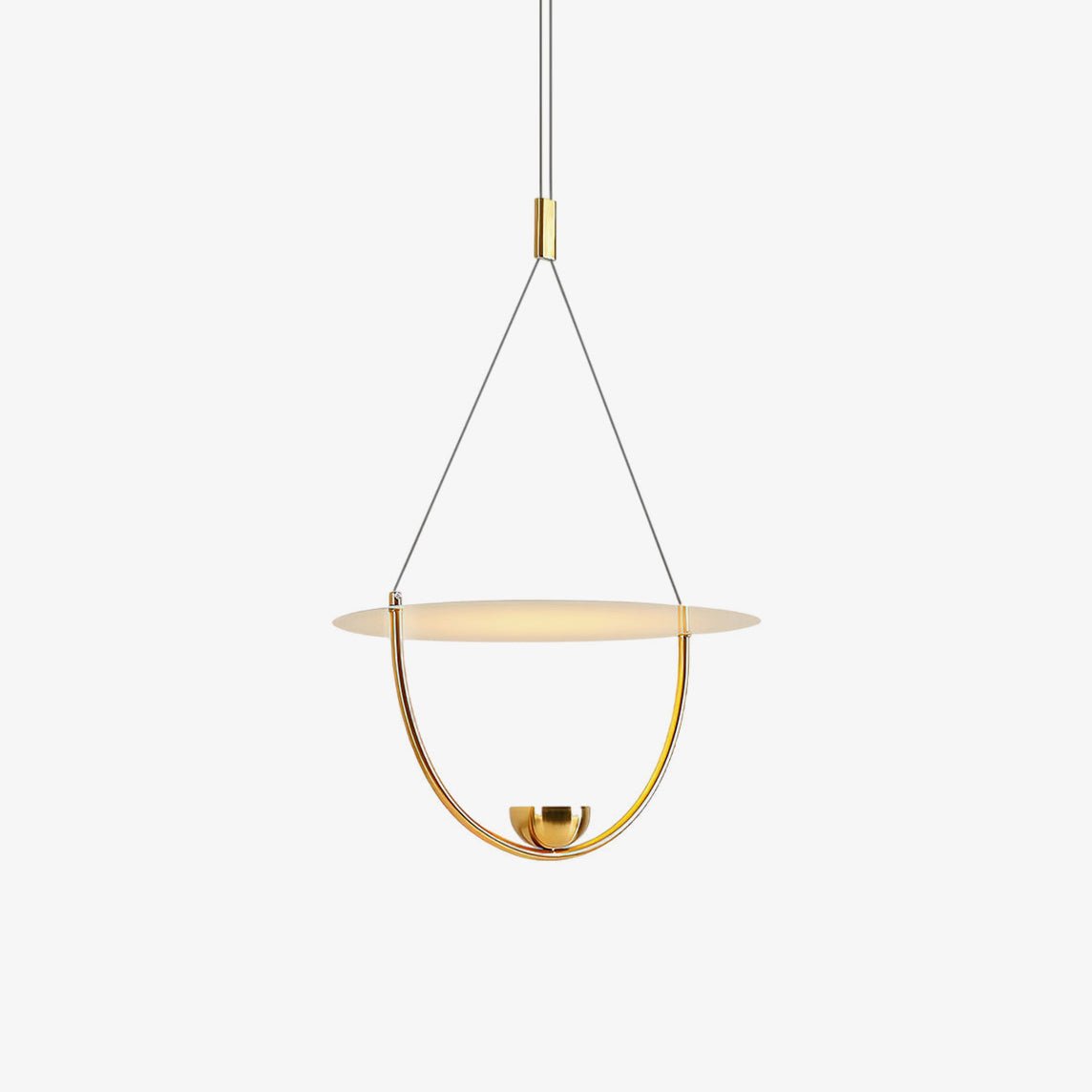 Vecaros Modern Minimalist Disc Pendant Lamp