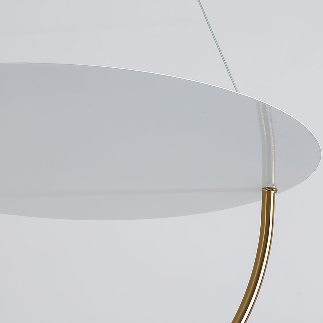 Vecaros Modern Minimalist Disc Pendant Lamp
