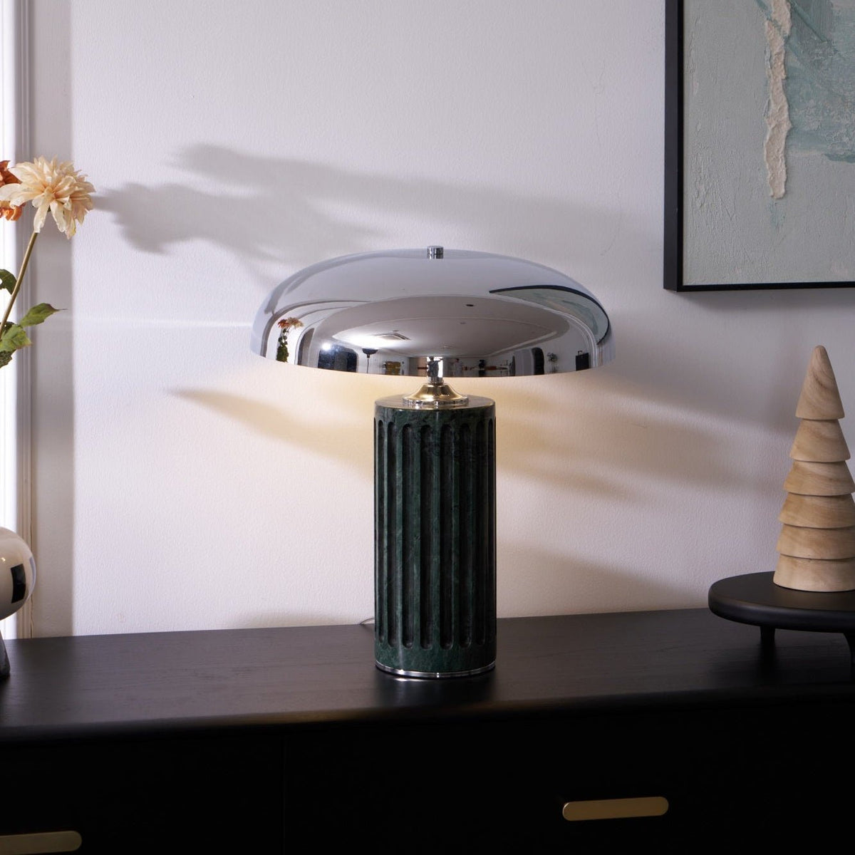 Zenith Modern Marble Table Lamp