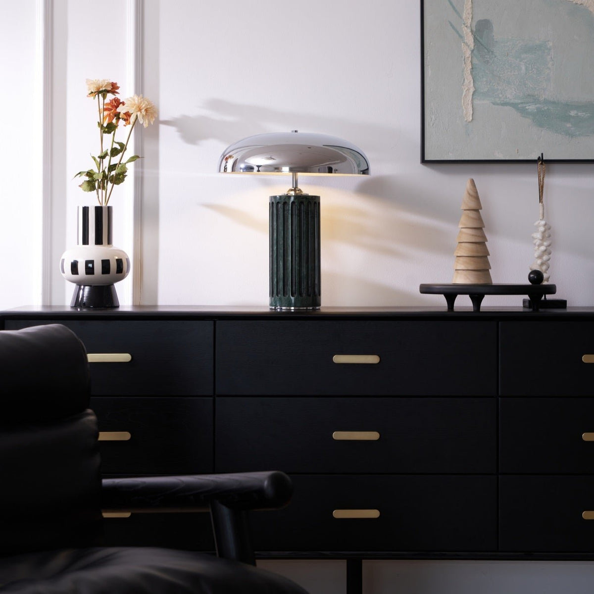 Zenith Modern Marble Table Lamp