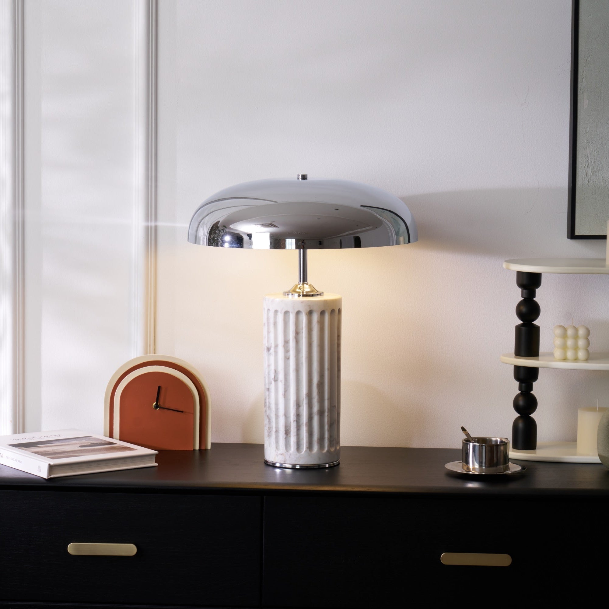 Zenith Modern Marble Table Lamp