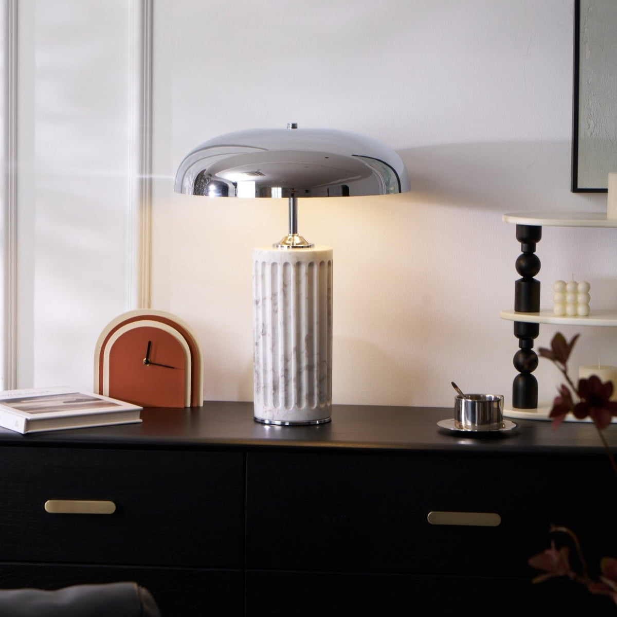 Zenith Modern Marble Table Lamp