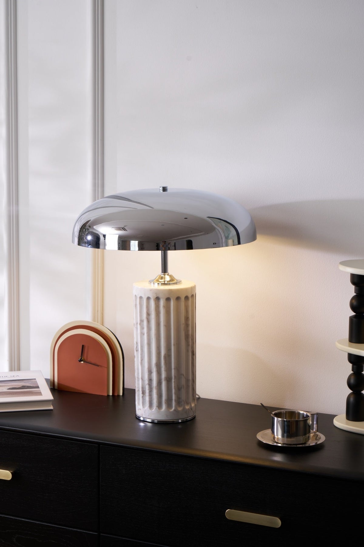 Zenith Modern Marble Table Lamp