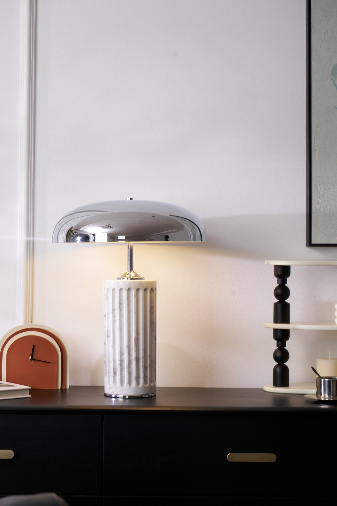 Zenith Modern Marble Table Lamp