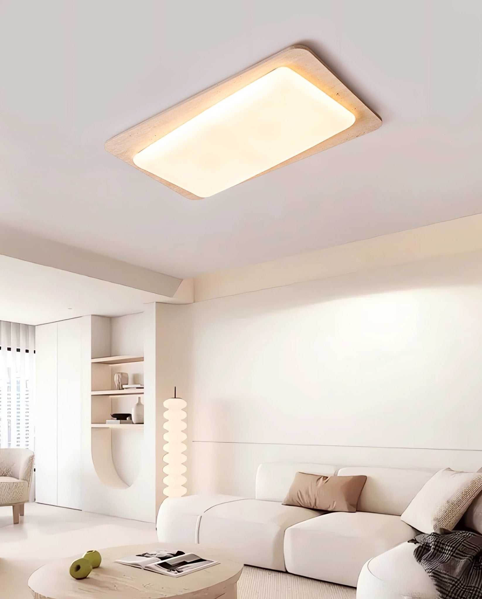 Seranina Travertine Ceiling Light