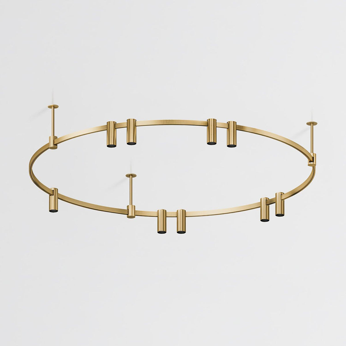 Ivrinir Ringed Brass Pendant Lamp