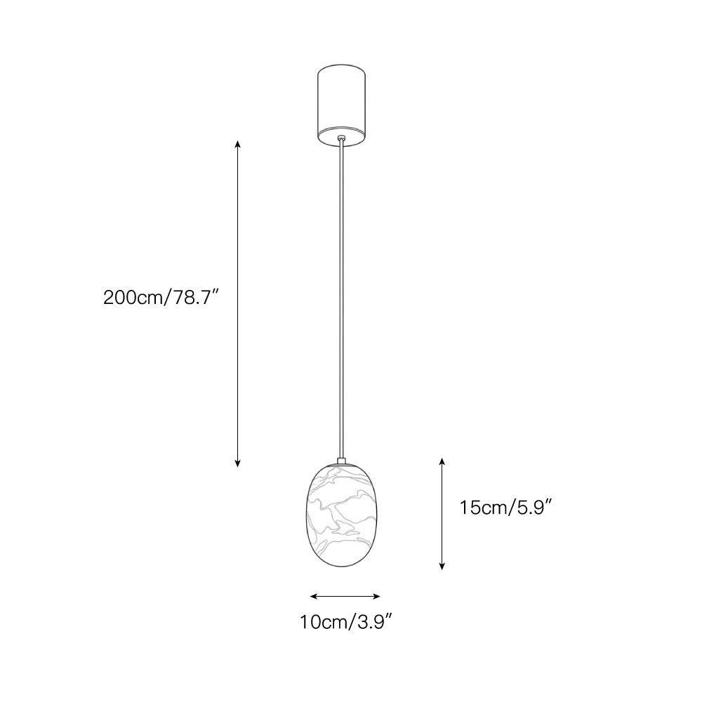 Eireenne Alabaster Pendant Lamp