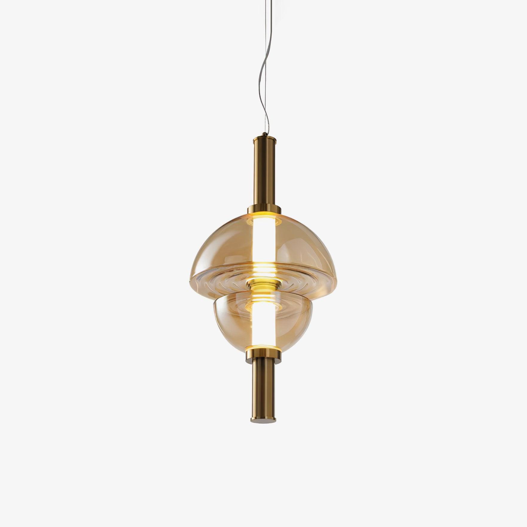 Celand Contemporar Glass Pendant Lamp