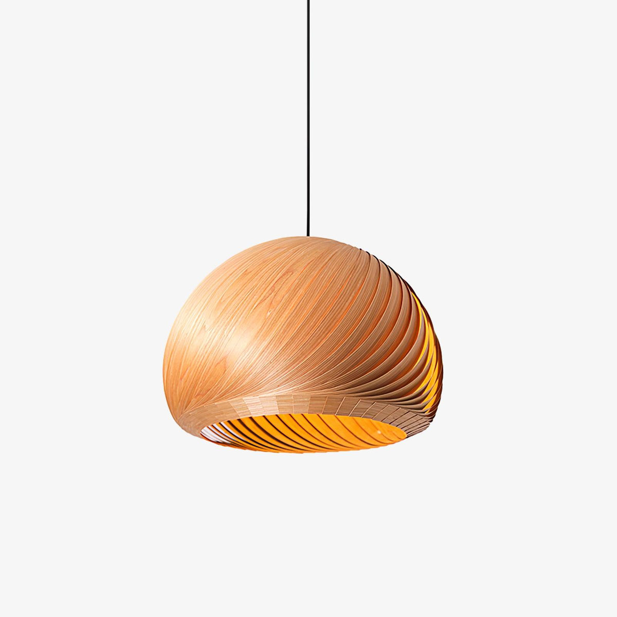 Biltes Vintage Wood Pendant Lamp