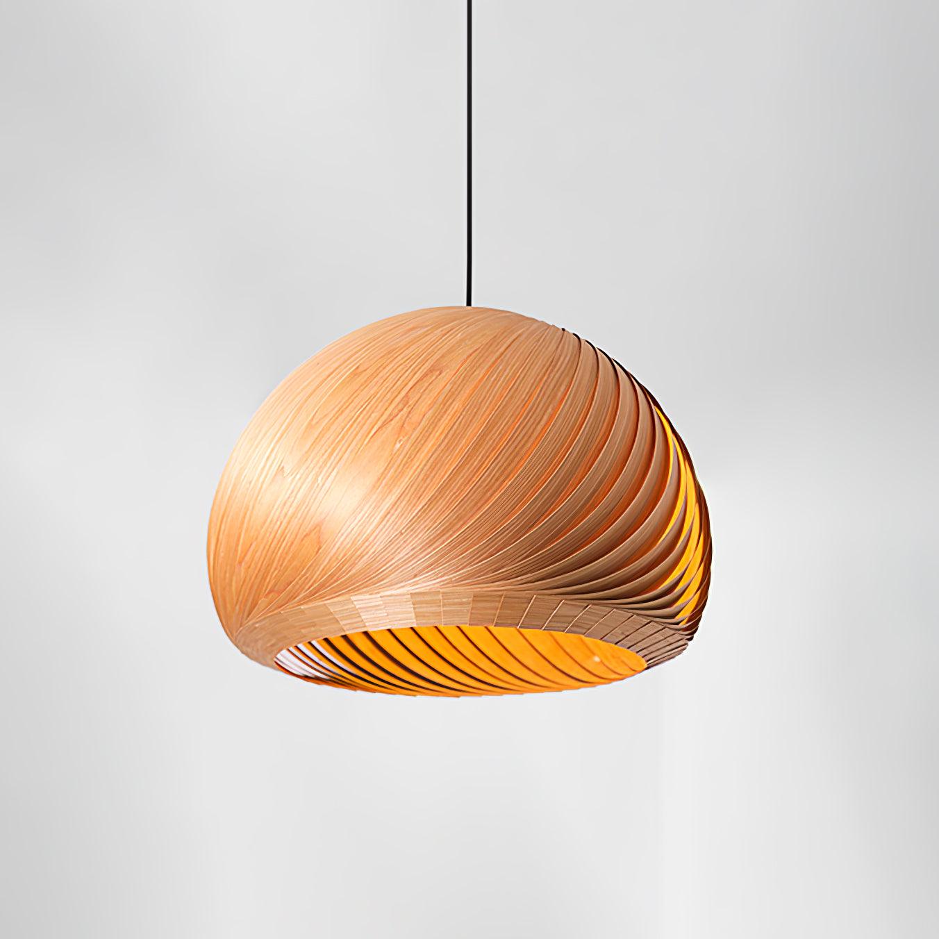 Biltes Vintage Wood Pendant Lamp