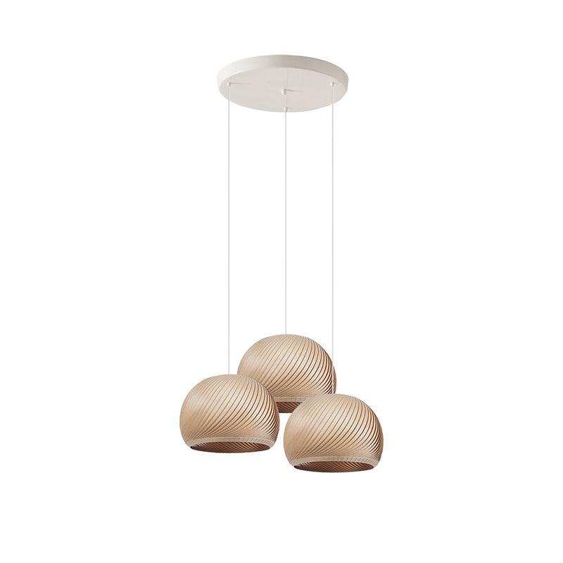 Biltes Vintage Wood Pendant Lamp