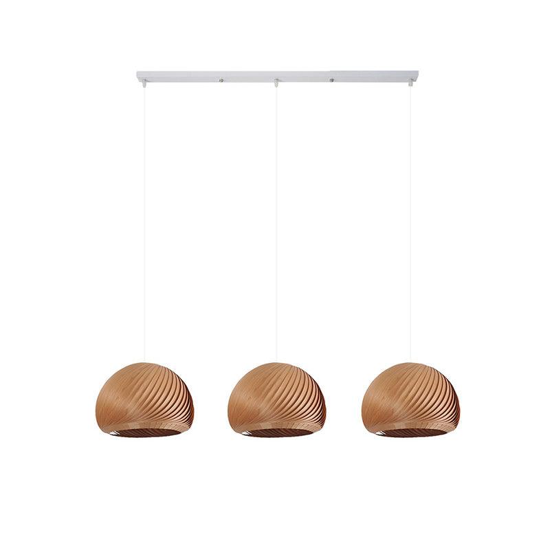 Biltes Vintage Wood Pendant Lamp