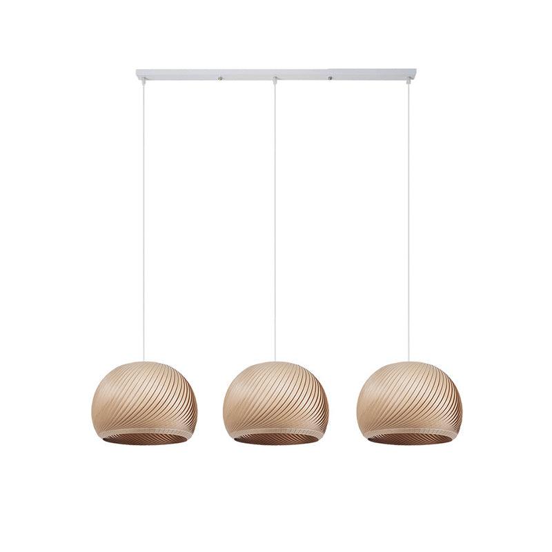 Biltes Vintage Wood Pendant Lamp