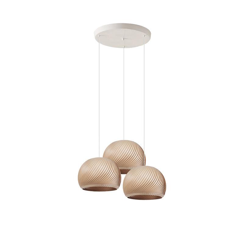 Biltes Vintage Wood Pendant Lamp