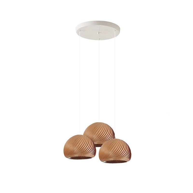 Biltes Vintage Wood Pendant Lamp