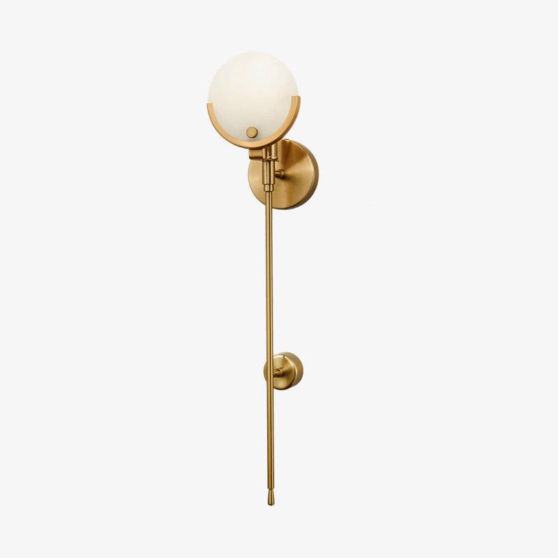 Aminex Sphere Alabaster Wall Light
