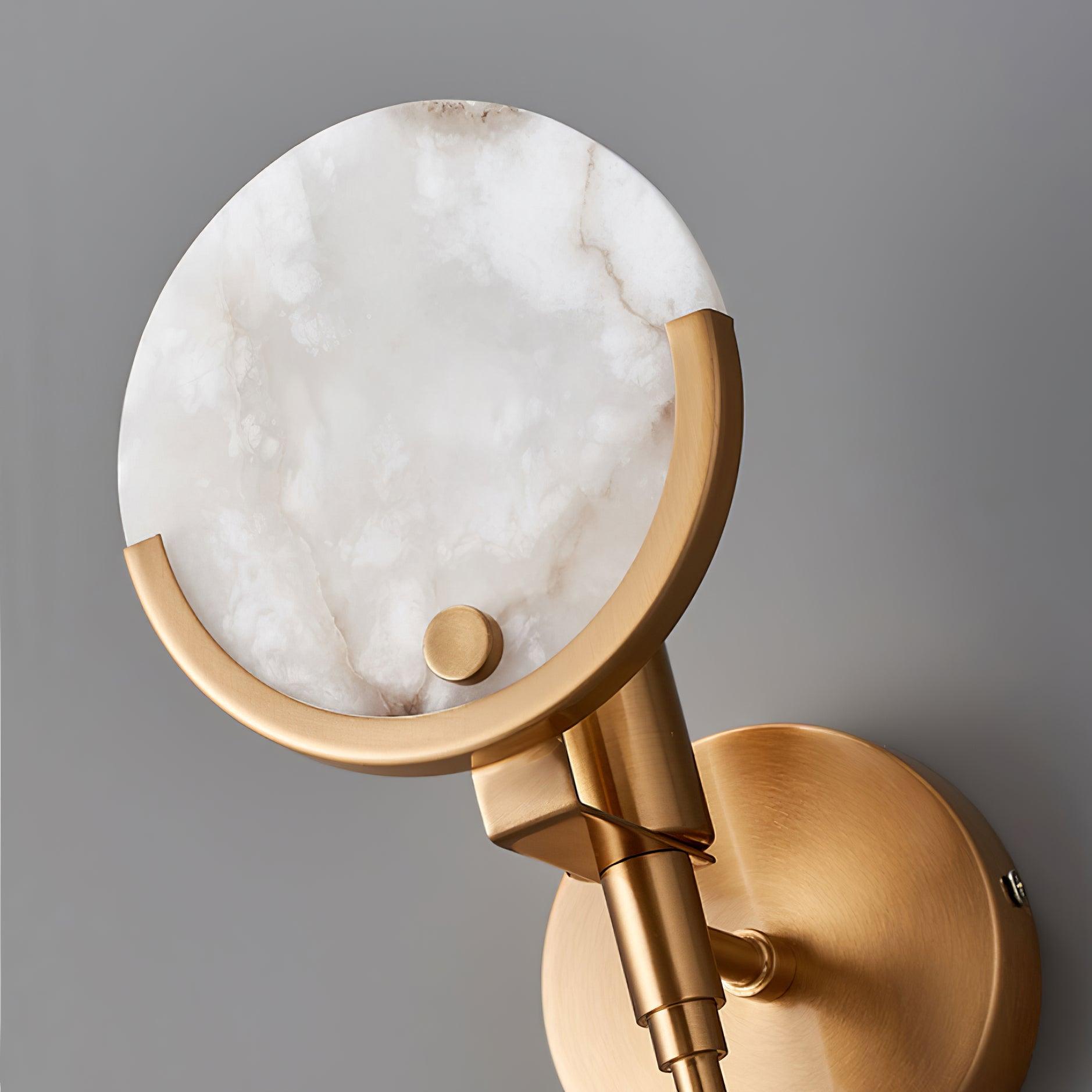 Aminex Sphere Alabaster Wall Light