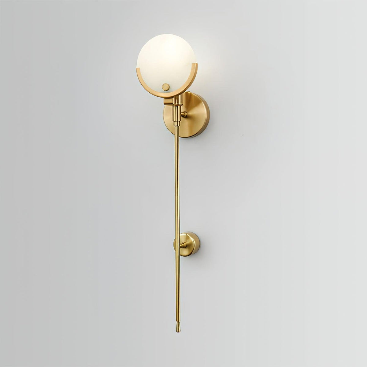 Aminex Sphere Alabaster Wall Light