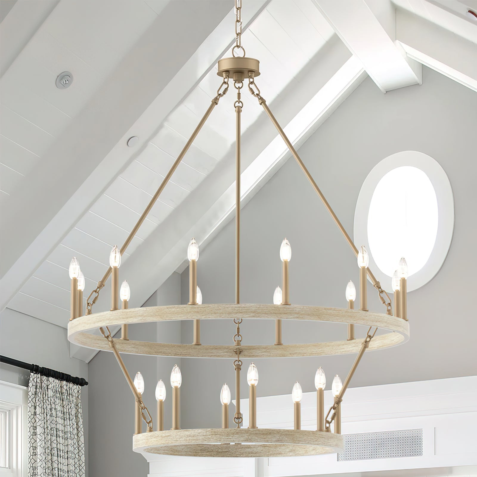 Mjolkuvyo Modern Minimalist Metal Chandelier
