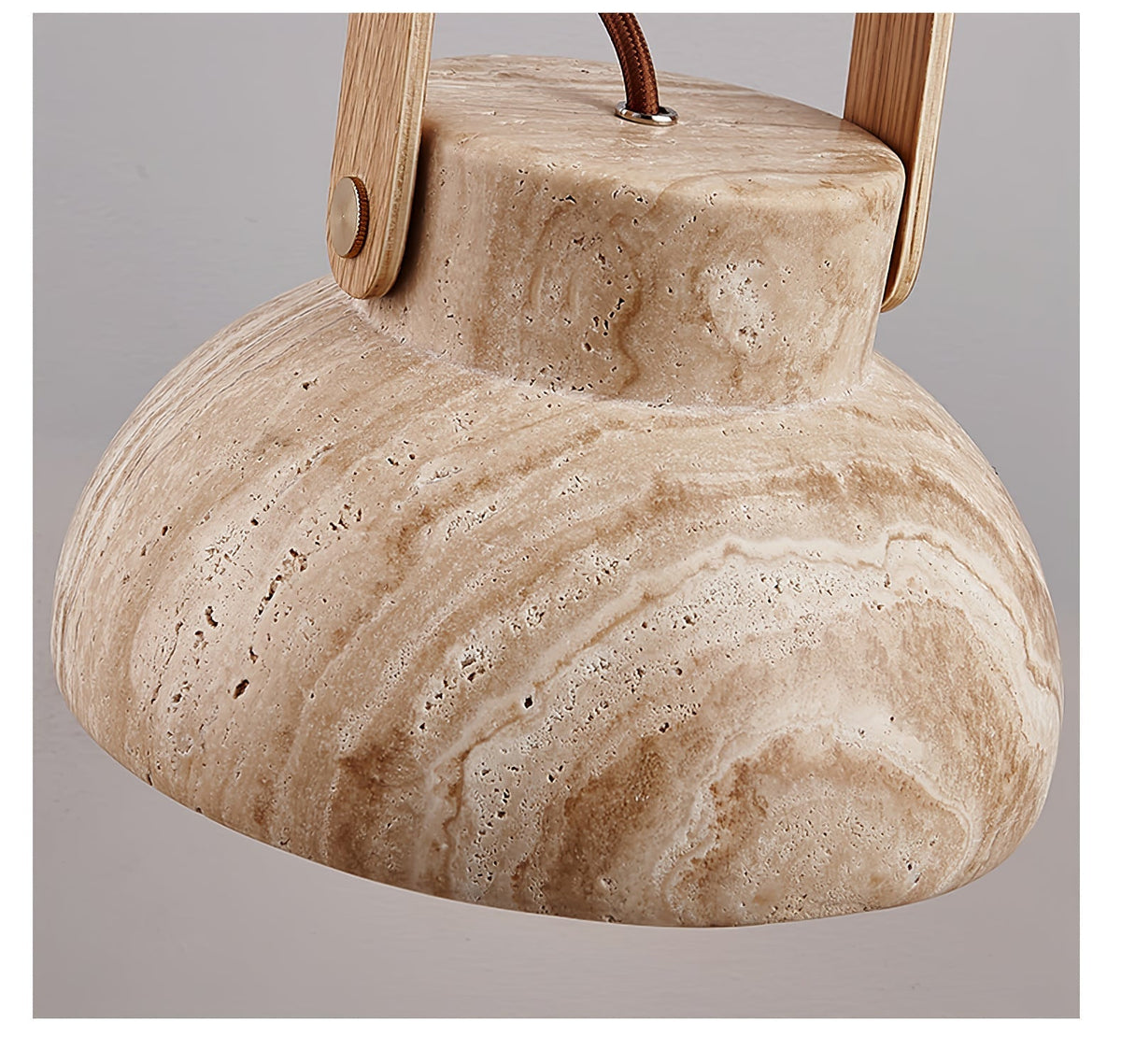 Frix Travertine Pendant Light