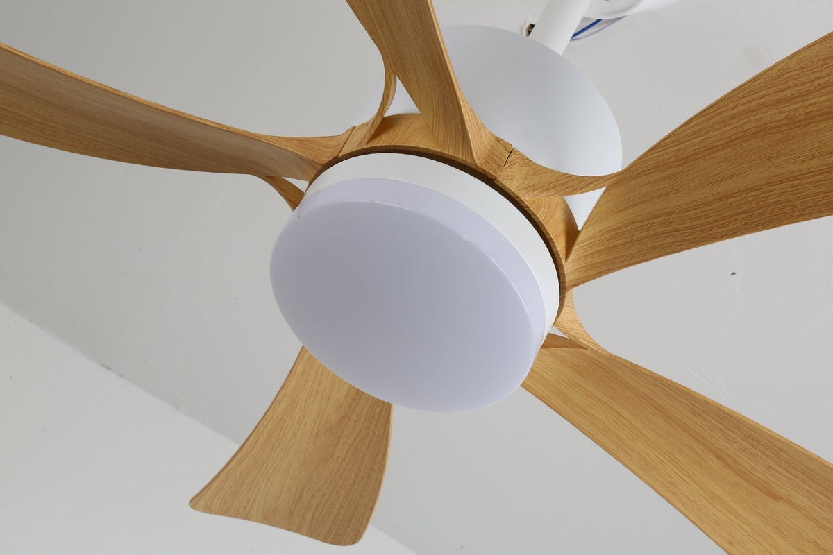 Sylven Modern Wood Ceiling Fan Light