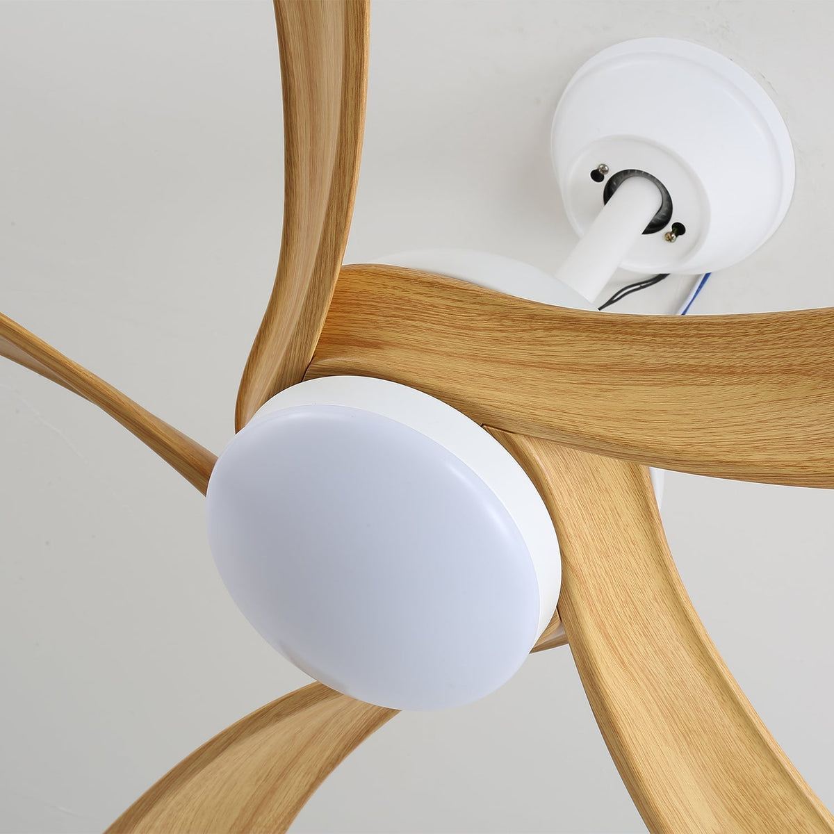 Sylven Modern Wood Ceiling Fan Light