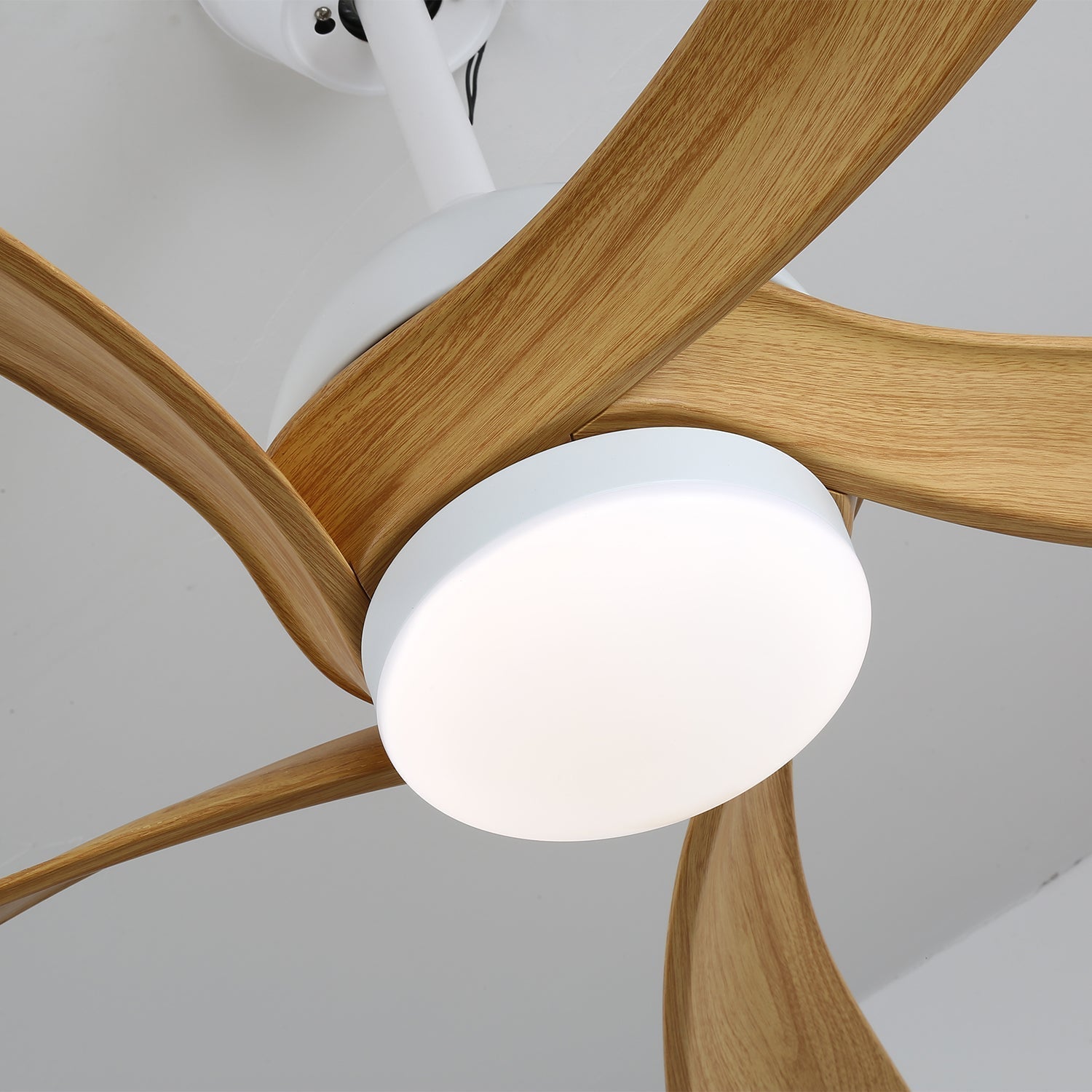 Sylven Modern Wood Ceiling Fan Light