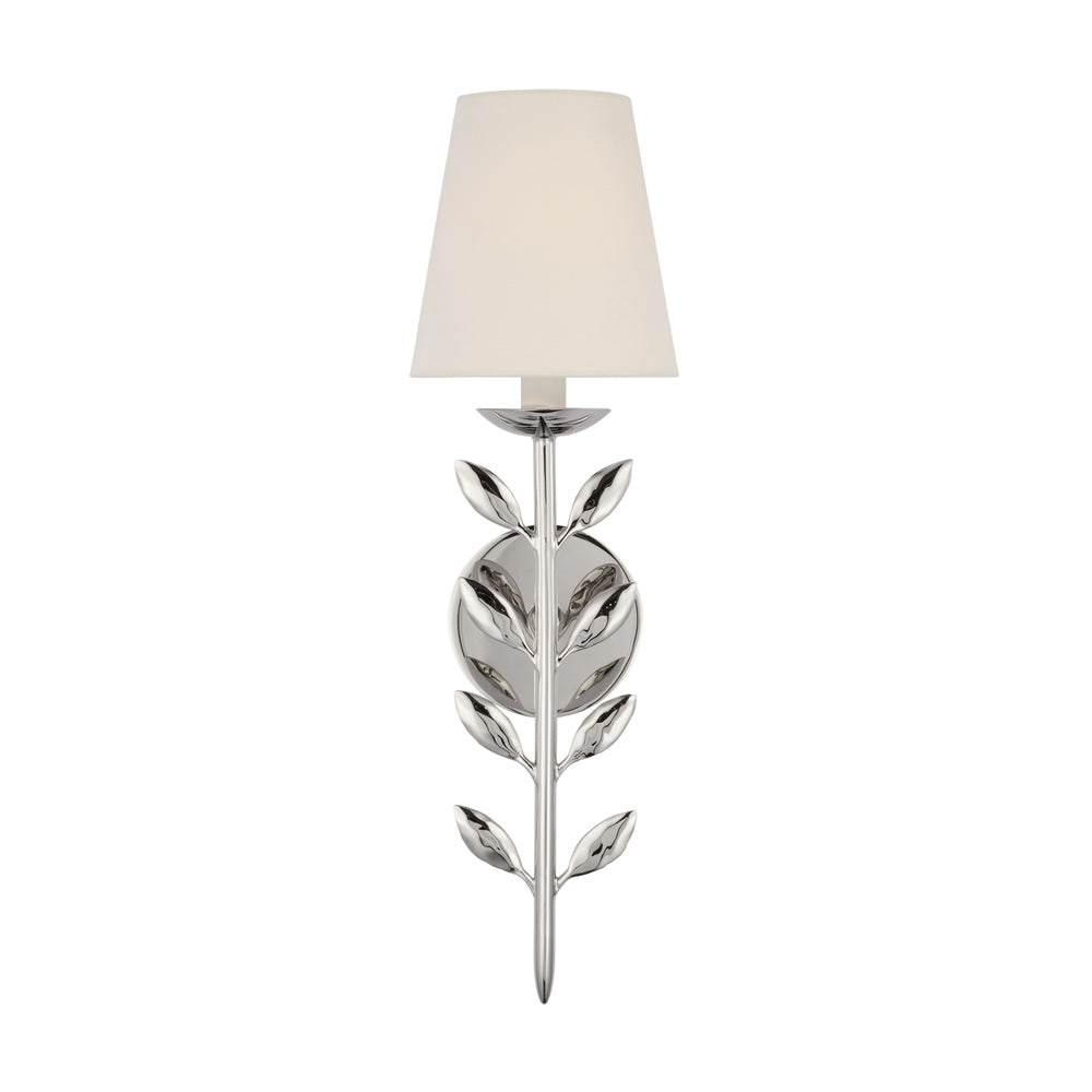 Evoque Gold Leaf Wall Sconce - Neutral Decor