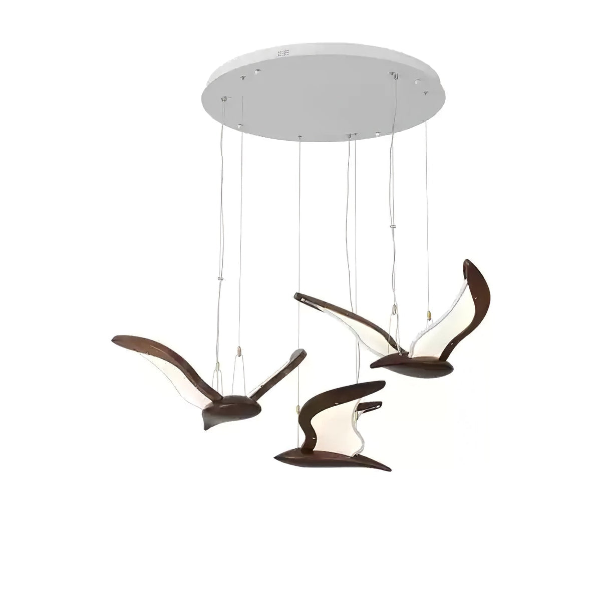 Lyvynia Organic Wood Pendant Light