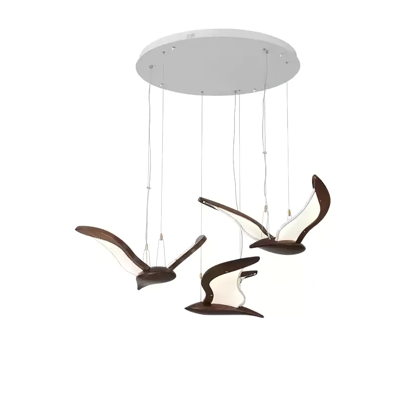Lyvynia Organic Wood Pendant Light