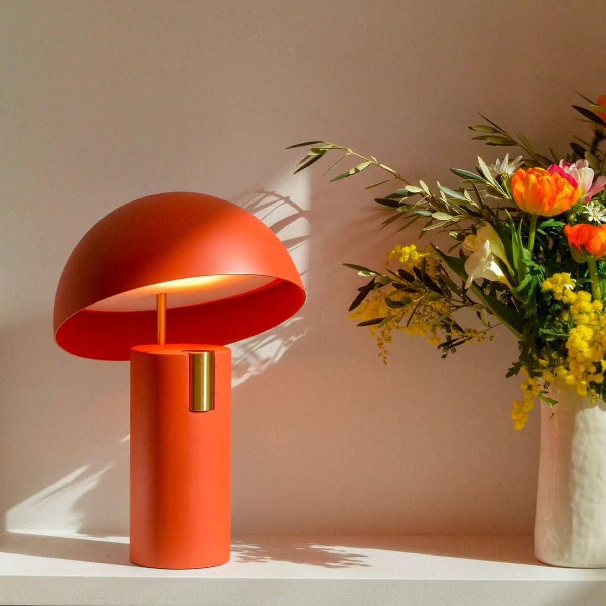 Veroca Steel Industrial Table Lamp