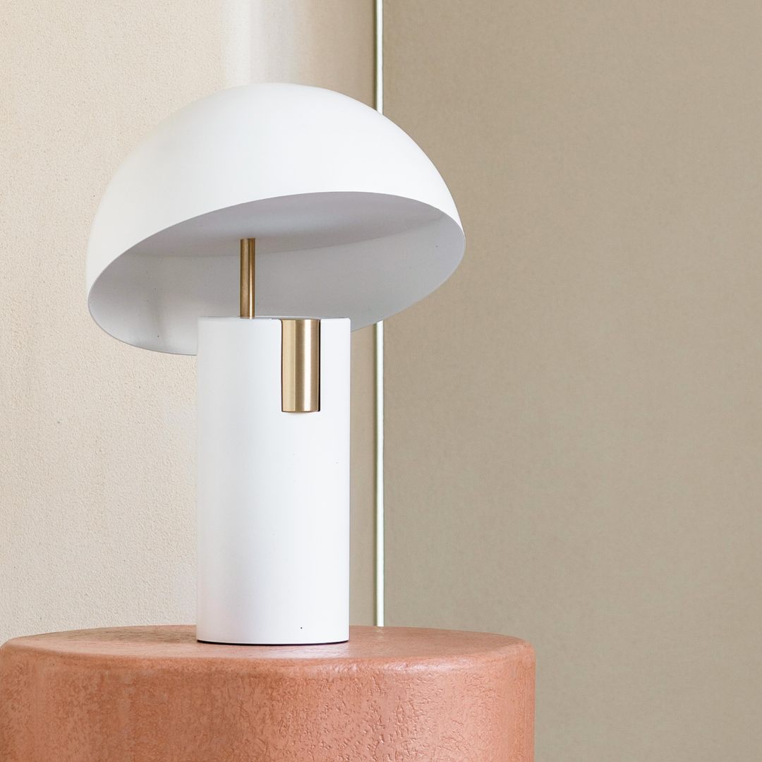 Veroca Steel Industrial Table Lamp