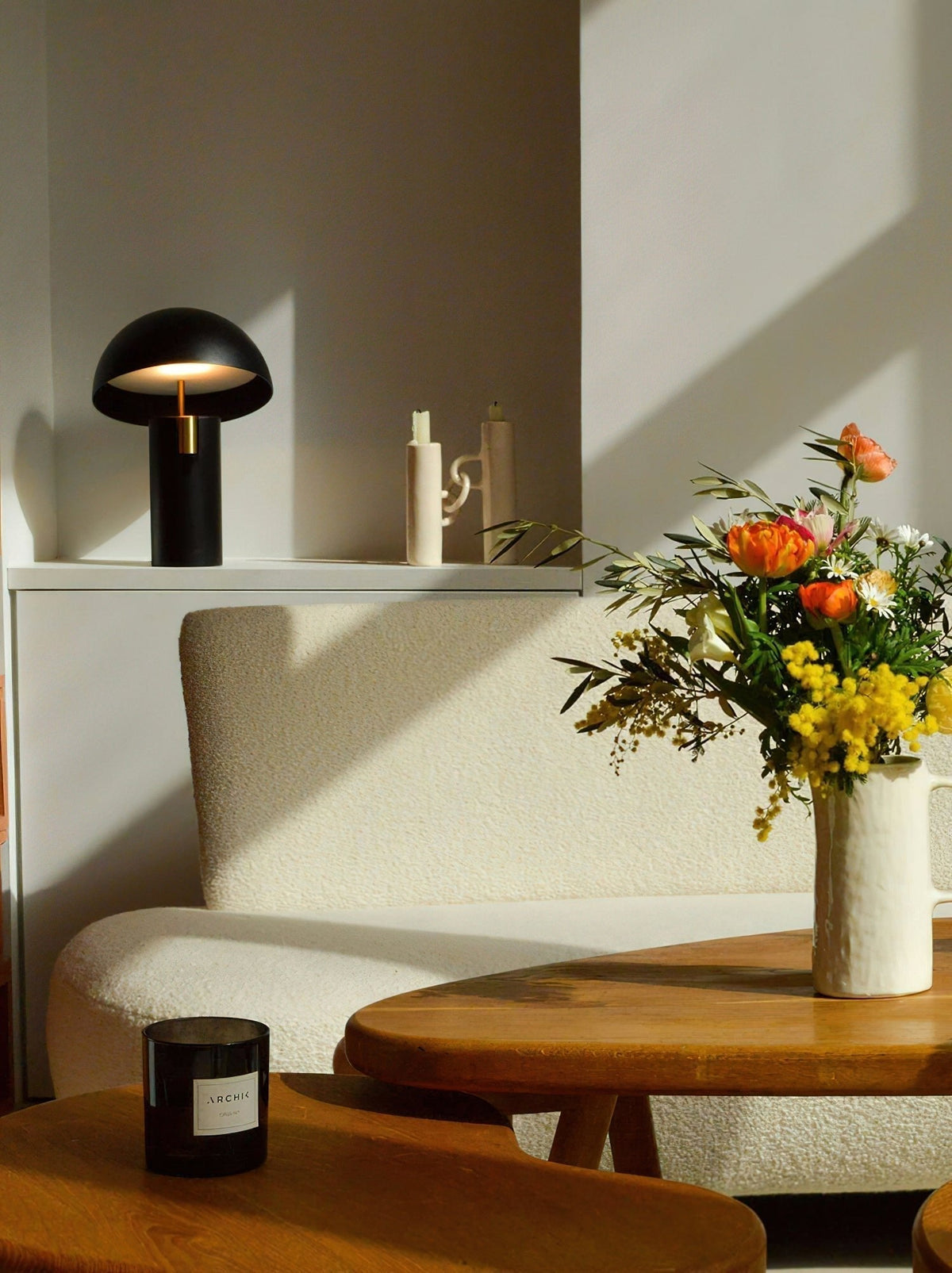 Veroca Steel Industrial Table Lamp