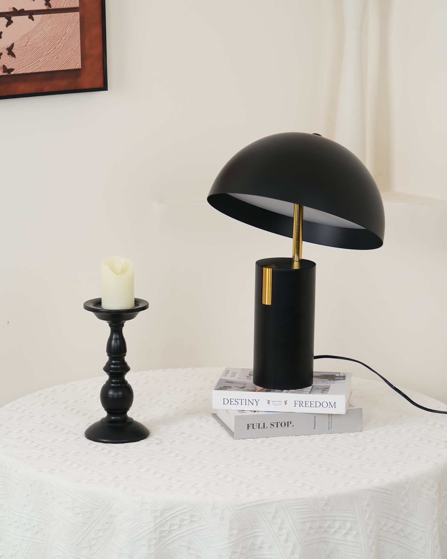 Veroca Steel Industrial Table Lamp
