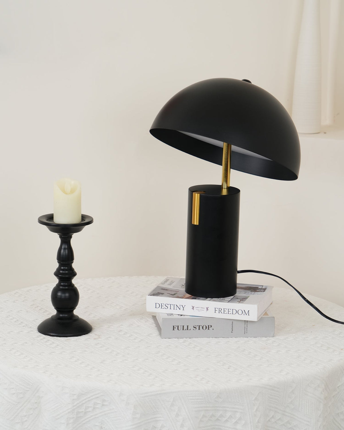 Veroca Steel Industrial Table Lamp