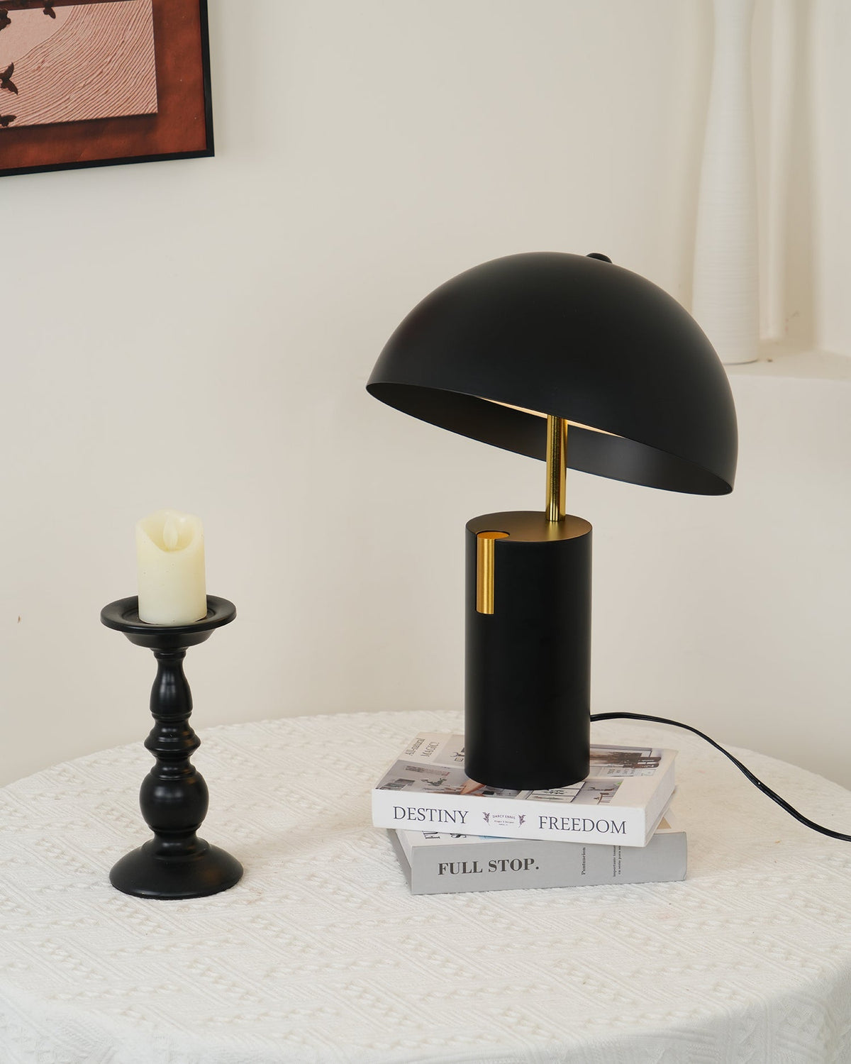 Veroca Steel Industrial Table Lamp