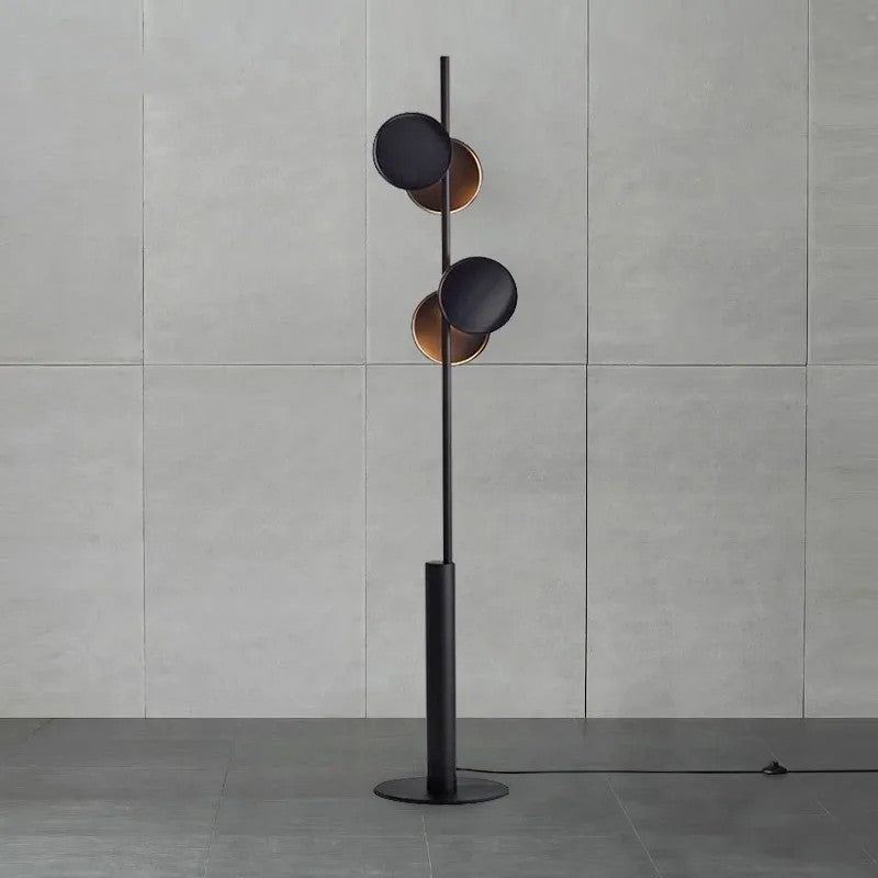 Munell Black Acrylic Floor Lamp