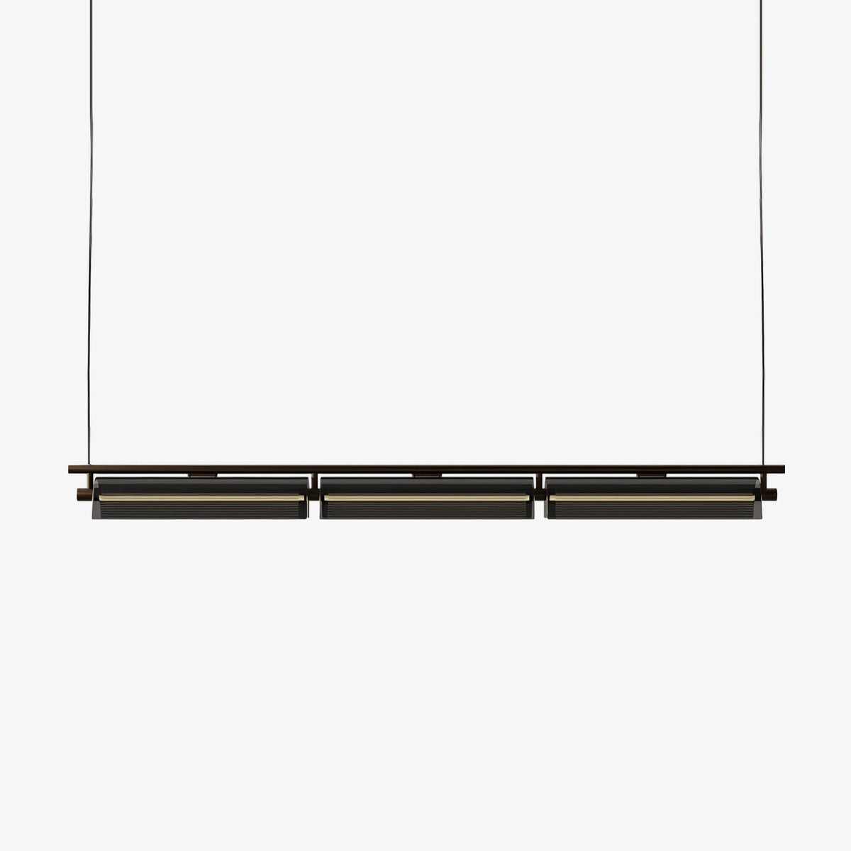Veliian Chandelier Smoky Glass Modern