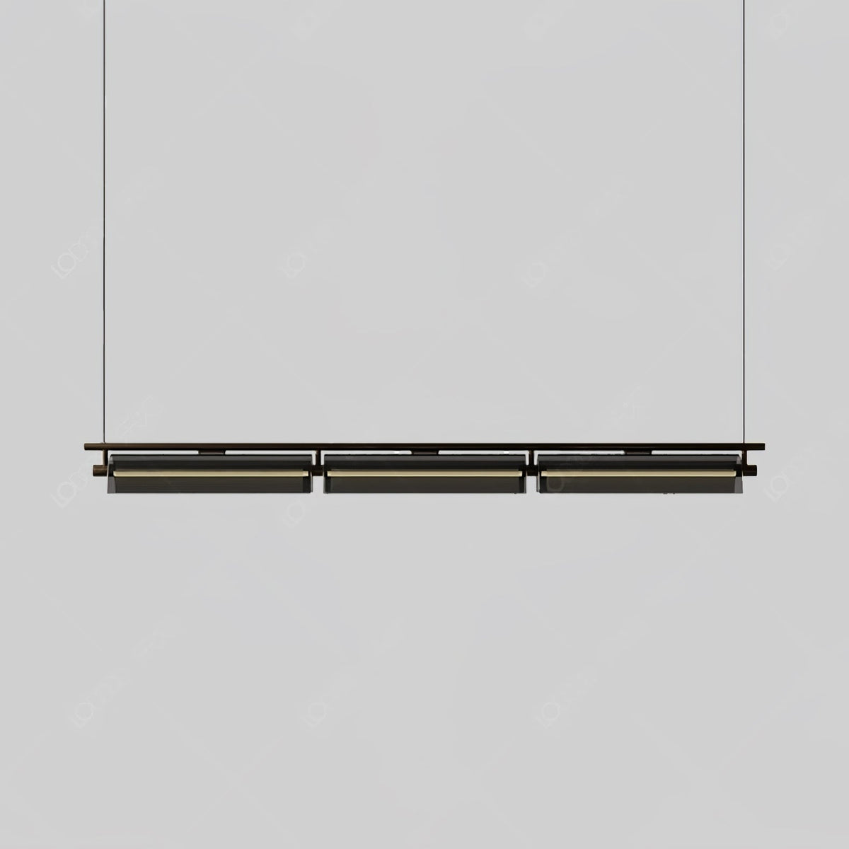 Veliian Chandelier Smoky Glass Modern