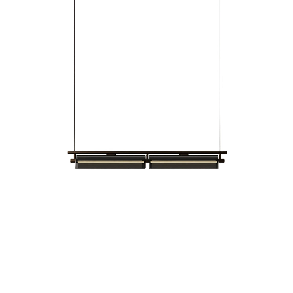 Veliian Chandelier Smoky Glass Modern