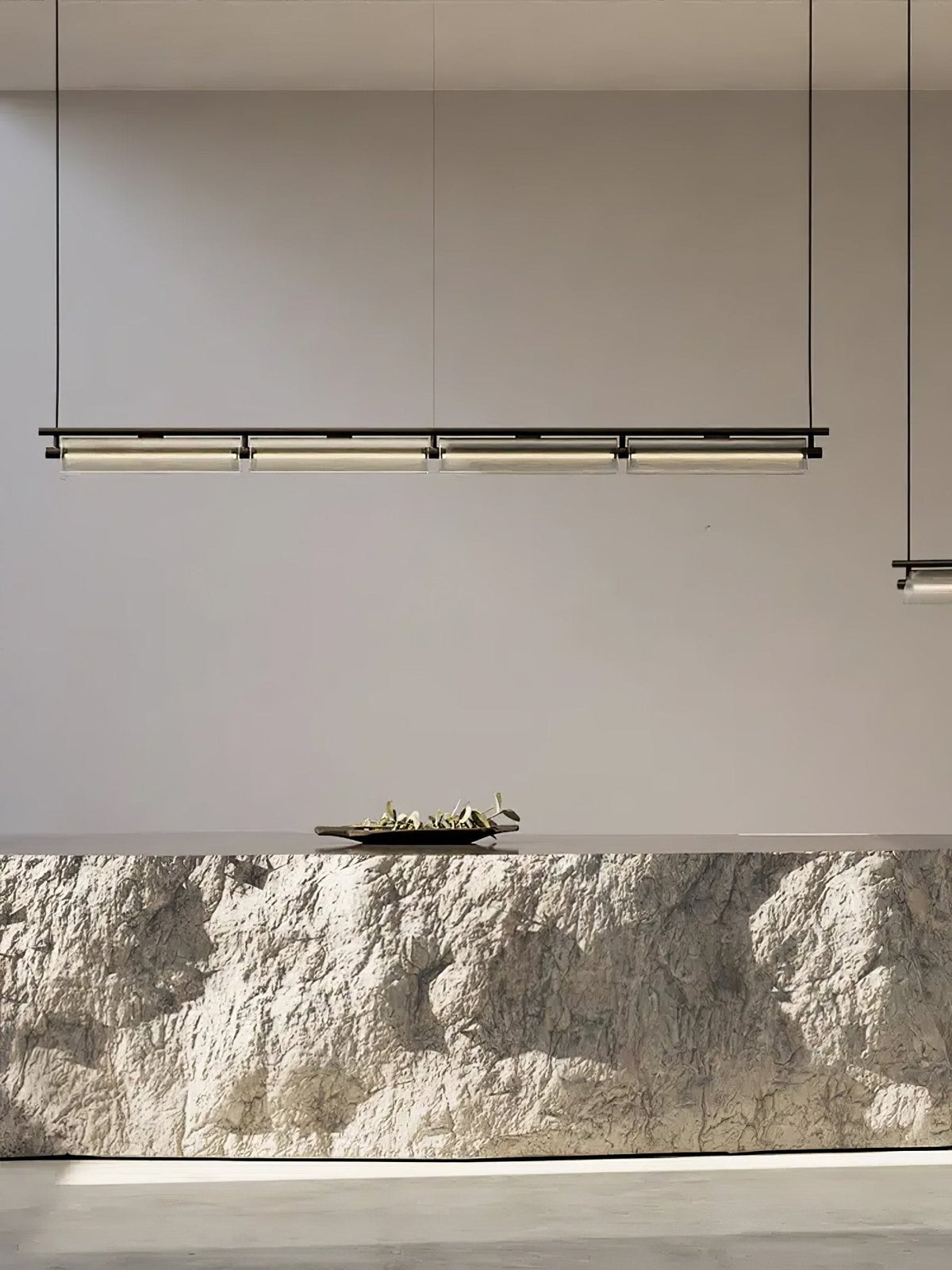 Veliian Chandelier Smoky Glass Modern