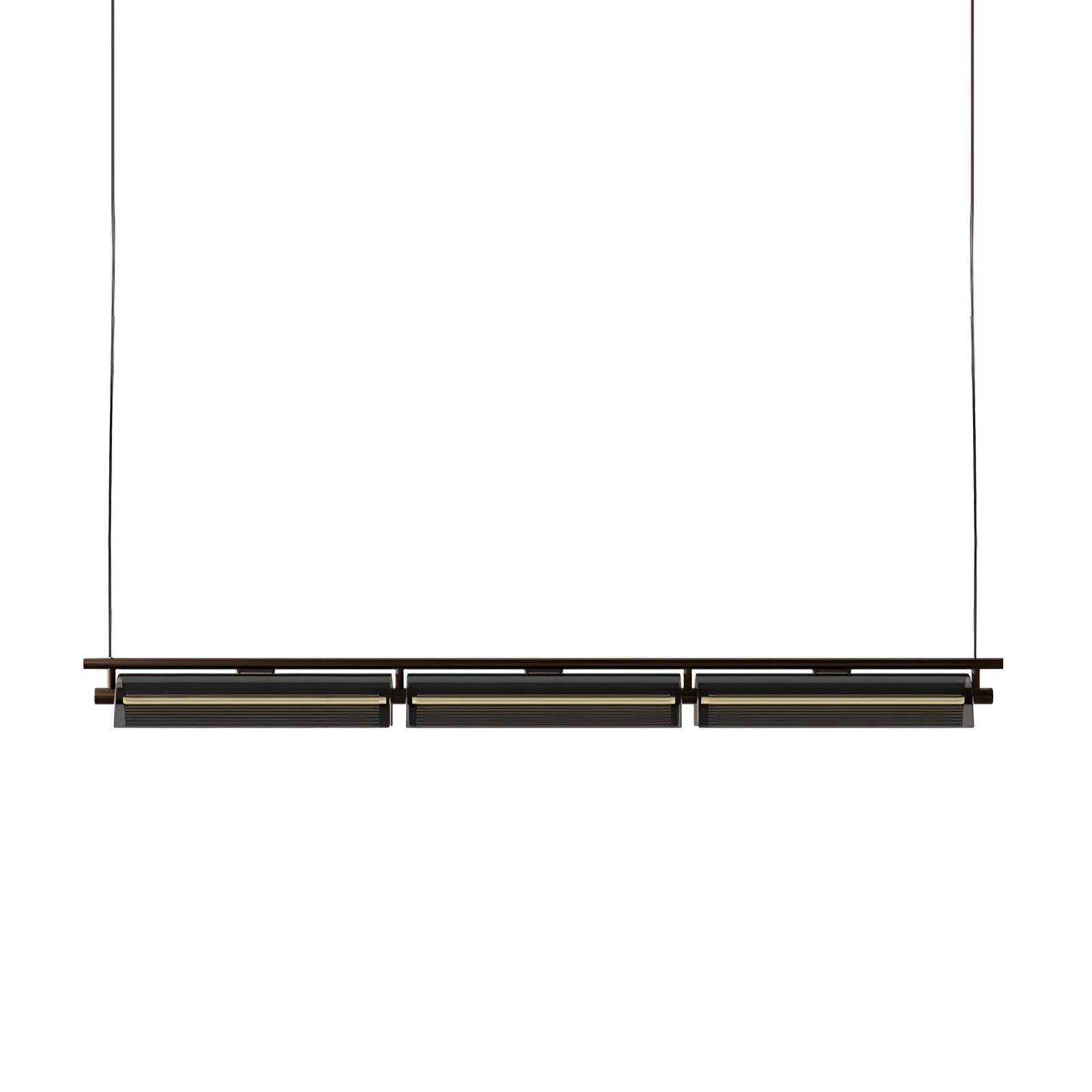 Veliian Chandelier Smoky Glass Modern