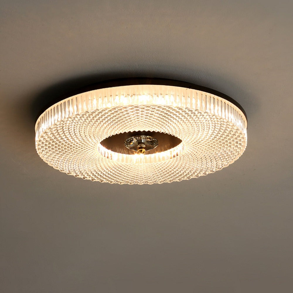Kristy Modern Round LED Flush Mount Ceiling Light Bedroom - Neutral Decor