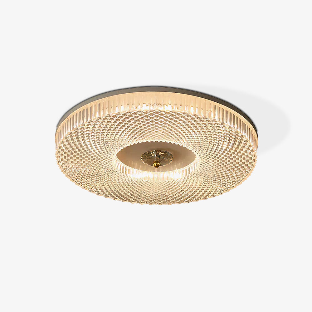 Kristy Modern Round LED Flush Mount Ceiling Light Bedroom - Neutral Decor
